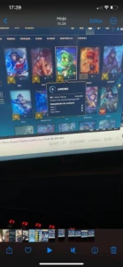 conta LOL PLATINA 2 , 100 campeoes/ 25 skins / LV 100 - League of Legends
