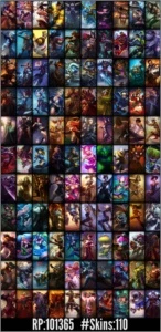 Conta lol Borda Diamante com a RARISSIMA Riven Campeonato - League of Legends