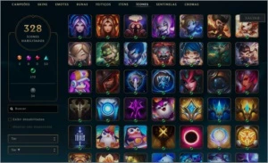 CONTA LOL 1085 SKINS COM PAX TF - PLATINA 2 (MMR D2/D3) - League of Legends