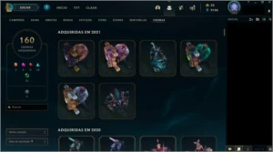 CONTA LOL 1085 SKINS COM PAX TF - PLATINA 2 (MMR D2/D3) - League of Legends