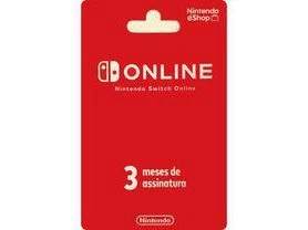 NINTENDO SWITCH ONLINE 3 MESES BRASIL - Gift Cards