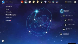 Genshin Impact - Ar56 10 Personagens T5 E 4 Armas T5 + Skins