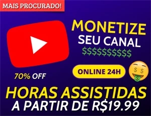 [Promoção] 200 Horas Assistidas por apenas R$99,99 🔥 - Redes Sociais