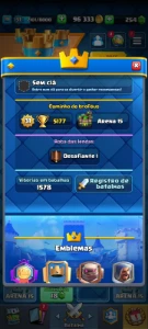 Conta ClashRoyale lvl 31