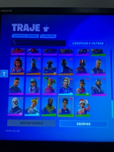 CONTA FORTNITE SEASON 2, 3/  4 5 6 7 8 FULL