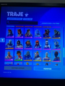 CONTA FORTNITE SEASON 2, 3/  4 5 6 7 8 FULL