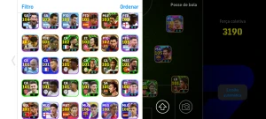 Conta de efootbal com 3190 de força - eFootball PES