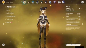 Conta Genshim impact AR-60 + 16 5 estrelas + Armas - Outros