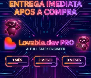 Lovable.Dev Ia Pro - Conta Completa Só Sua