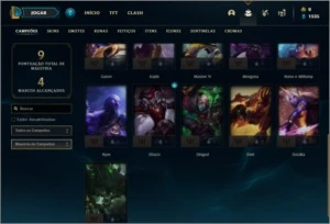 Conta prata 2 Baratinha com 21 champs e 1 skin - League of Legends LOL