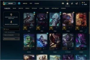 Conta prata 2 Baratinha com 21 champs e 1 skin - League of Legends LOL