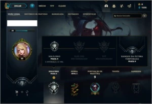 Conta prata 2 Baratinha com 21 champs e 1 skin - League of Legends LOL