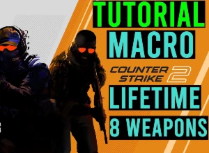 Macro Counter Strike 2 No Recoil- Mouses Logitech - Cs2 2025