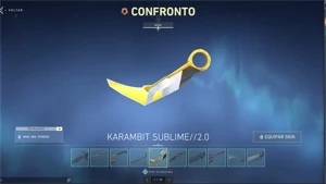 CONTA VALORANT DIVERSAS SKINS KARAMBIT SUBLIME,VANDAL RGX +