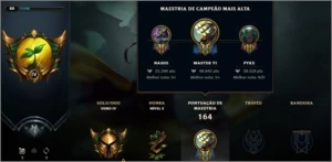 Vendo conta ouro 4 - League of Legends LOL