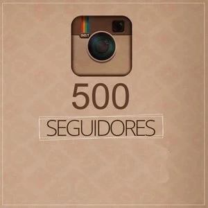 500 SEGUIDORES NO INSTAGRAM - Redes Sociais