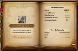 Conta Summoners War Ezio dark + Onimusha Light