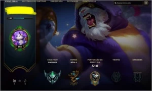 Conta de LoL completíssima - League of Legends