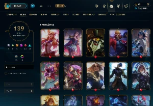 Conta Lol 139 Skins Level 517 (Todos os Campeões) - League of Legends