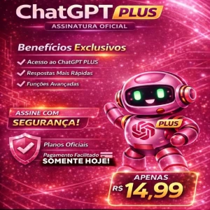 CHATGPT PLUS AI no seu e-mail 30 dias