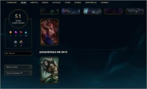 Lol Conta Gold 3 Com 51Skins - League of Legends
