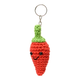 Chaveiro Pimenta Amigurumi - Artesanato e Personalizados