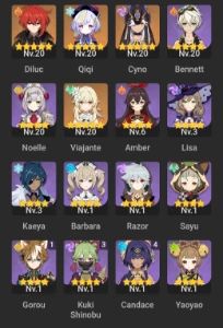 Honkai Star Rail AR58 8xT5 Welt E2 + Genshin - Outros