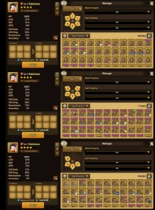 Summoners War Global 3 LDs Ragdoll + Kiki + EzioLight