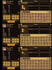 Summoners War Global 3 LDs Ragdoll + Kiki + EzioLight