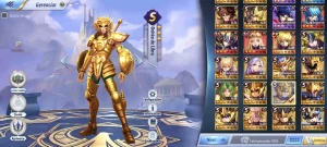 Saint Seiya Awakening - conta com Yohma + 3 reparos SS SSA