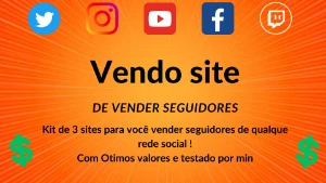 [🔥] Vendo Sites Para Você Começa A Vende Seguidores ! - Redes Sociais