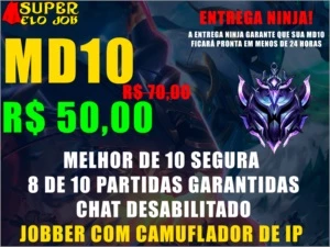 Super Elo Job - Boost Rápido e Confiável . MMR Boost - League of Legends LOL