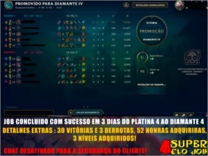 Super Elo Job - Boost Rápido e Confiável . MMR Boost - League of Legends LOL