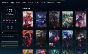 Conta Lol 478 Skins, Full Acesso. - League of Legends