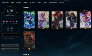 Conta Lol 478 Skins, Full Acesso. - League of Legends