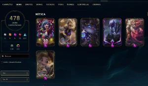 Conta Lol 478 Skins, Full Acesso. - League of Legends