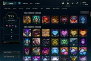 Conta De lol All Champs / 440 Skins - League of Legends