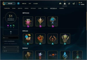 Conta De lol All Champs / 440 Skins - League of Legends