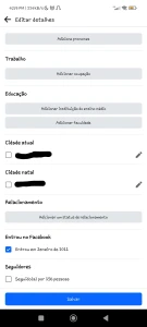 Conta Facebook 2011(não serve para ads) - Redes Sociais