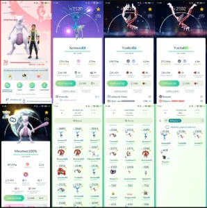 L36 | Mewtwo 100% c/ Fundo | 14 Lendários - Pokémon