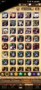 Conta AFK Arena - Outros