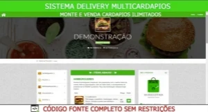 Script Delivery Php 7.x Multicardapios Integração [conteúdo - Softwares and Licenses