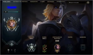 Conta Prata League of Legends LOL