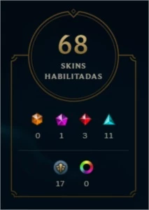Conta Prata League of Legends LOL