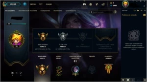 Conta gold 2 76% winrate - League of Legends LOL