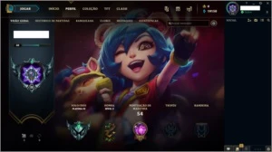 Conta lol Platina 3 - League of Legends