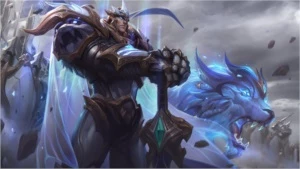 GAREN DEUS REI 💎68K ESSÊNCIA AZUL💎🔸ESSENCIA LARANJA🔸 - League of Legends LOL