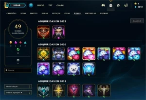 Conta Gold 4 (45 pdl) Level 66+ - League of Legends LOL