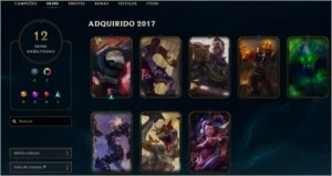 Conta League of Legends - Diamante 5 na Solo/Duo e Flex LOL