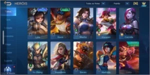 Conta mobile legendes 84 skins - Mobile Legends